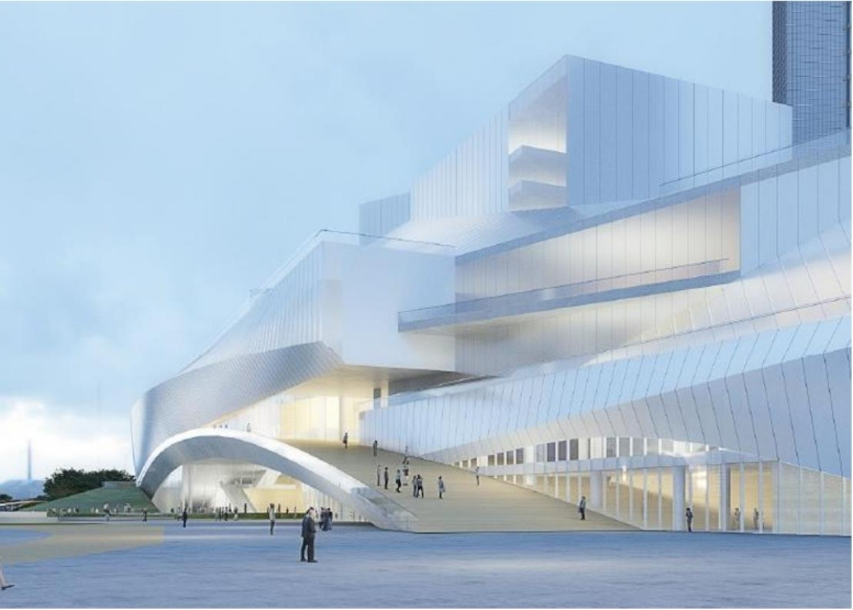 廣東美術館、廣東非物質(zhì)文化遺產(chǎn)展示中心、廣東文學館“三館合一”(